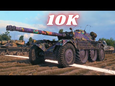 Panhard EBR 105 - 10K Damage 6 Kills World of Tanks #wot
