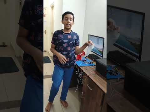 Gesture controlled robotic arm robotics project video thumbnail