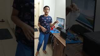 Gesture controlled robotic arm — robotics project