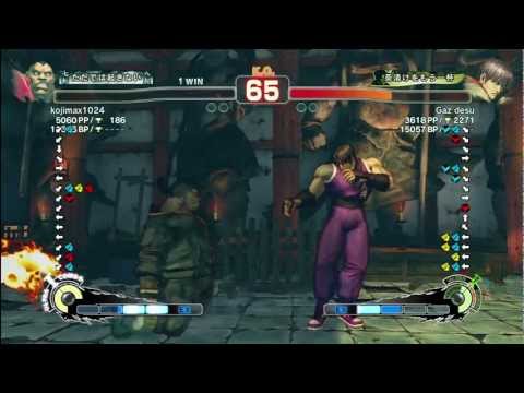 kojimax1024 (Boxer) vs Gaz desu (Guy) - SSF4AE2012 - 1080p HD