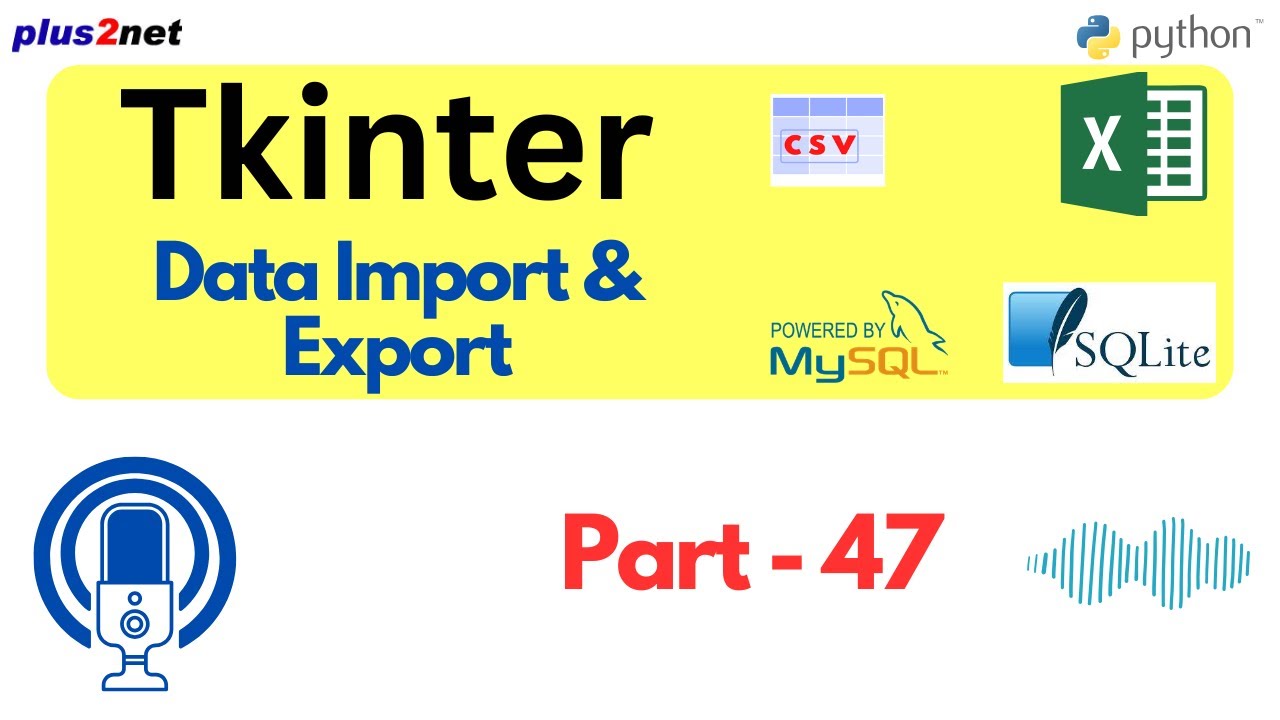 How to Use Pandas with Tkinter for data import & export : Step-by-Step Python Tutorial