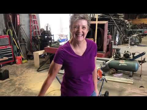 Art Studio in our Bus - Vlog 160 School Bus Conversion