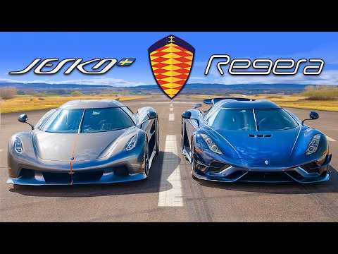 [Drag Race!] Koenigsegg Regera vs Koenigsegg Jesko
