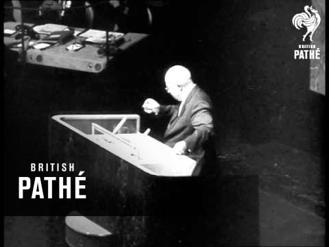 Khruschev Speaks At UN  (1960)