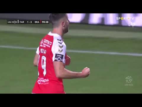 Goal | Golo Sporar: SC Farense 1-(2) SC Braga (Liga 20/21 #25)