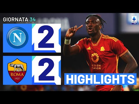 Video highlights della Napoli vs Roma (2 a 2) - Giornata 34 - Fantacalcio e fantamedie