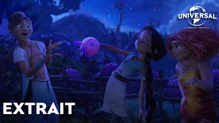 Les Croods 2 : Une Nouvelle Ère Extrait "Guy tombe sur Eep et Aurore" VOST [Actuellement au cinéma]