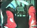 Foot cam from the HRT V8 Supercar hot lap 