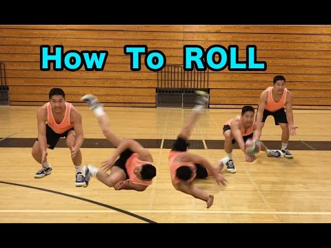 How to ROLL (rolling dive) - Volleyball Defense Tutorial thumbnail