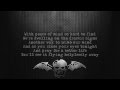 Avenged Sevenfold - Lost [Lyrics on screen] [Full HD]