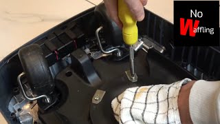 How to Change Flip Cutting Blades ANTHBOT Genie 600 Robot Lawn Mower Grass Cutter - Beginners guide