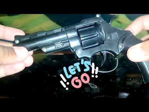 Toy gun revolver 🔫