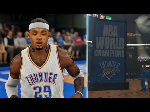 NBA 2K15 MyCAREER - Championship Ring Ceremony - Deshawn Signs MAX CONTRACT! Westbrook Is BACK!?!