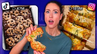 I Tried the MOST VIEWED Viral Recipes on TIKTOK 🍪 What's Worth Making?
