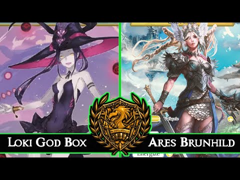 Ares Brunhild Vs. Loki God Box Feature Match : Force of Will (TCG)