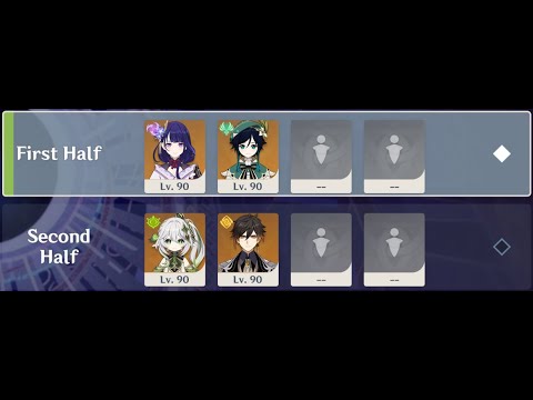 3.2/3.3 Spiral Abyss, Archons Only - (Floor 12, 9★)