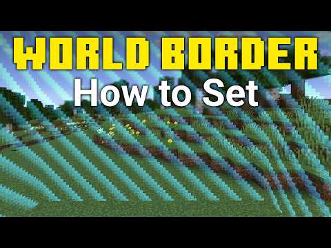 7 INSANE tips to set a world border in Minecraft