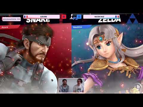 Hexagone #7 - Azure(Snake) vs Naskino(Zelda) - Winners Round 3 - SSBU