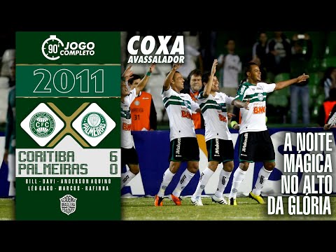 Coritiba 6x0 Palmeiras | 2011 | Coxa avassalador em goleada histórica no Couto Pereira🔥⚽