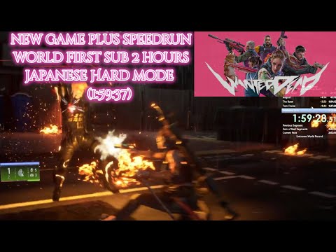 Wanted Dead (Japanese Hard) NG+ Speedrun (1:59:37) World's First Sub 2 Hours Hardest Difficulty
