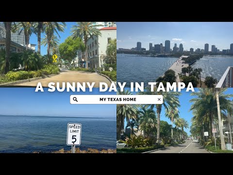 BEAUTIFUL SUNNY DAY IN TAMPA | St. Petersburg Views, Manatee Spotting, Get Ready With Me & Shopping