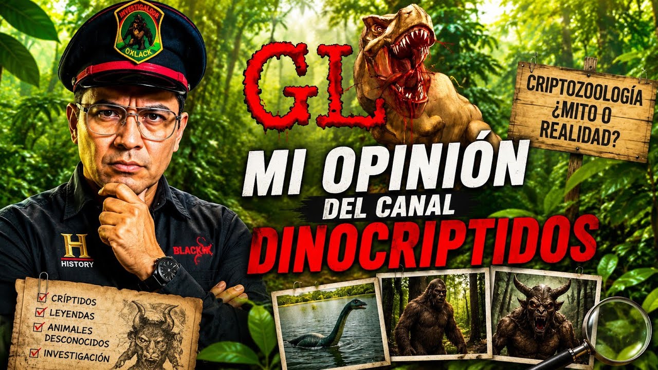 ANALIZANDO EL CANAL DE DINOCRIPTIDOS / Oxlack Investigador