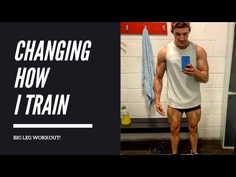 CHANGING HOW I TRAIN | Big Leg Workout | Winter Bulk #1