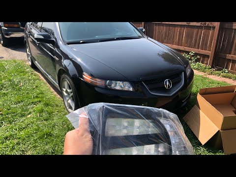 2004 - 2008 Acura TL - Type S Rear Tail Light install / Side markers