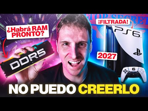 WOW!🎉FIN de la CRISIS de RAM en 2027? | PlayStation 6 el año que viene!! ¿30GB de memoria GDDR7?