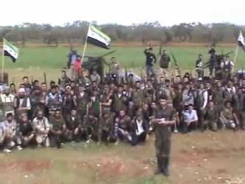 بيان تشكيل لواء شهداء الكرامة في مدينة سراقب