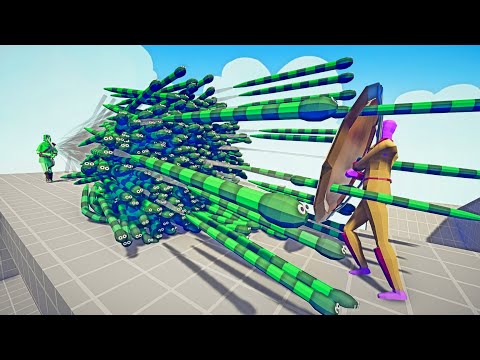 GOLD REFLECT SHIELD vs EVERY GOD UNIT | TABS - Totally Accurate Battle Simulator