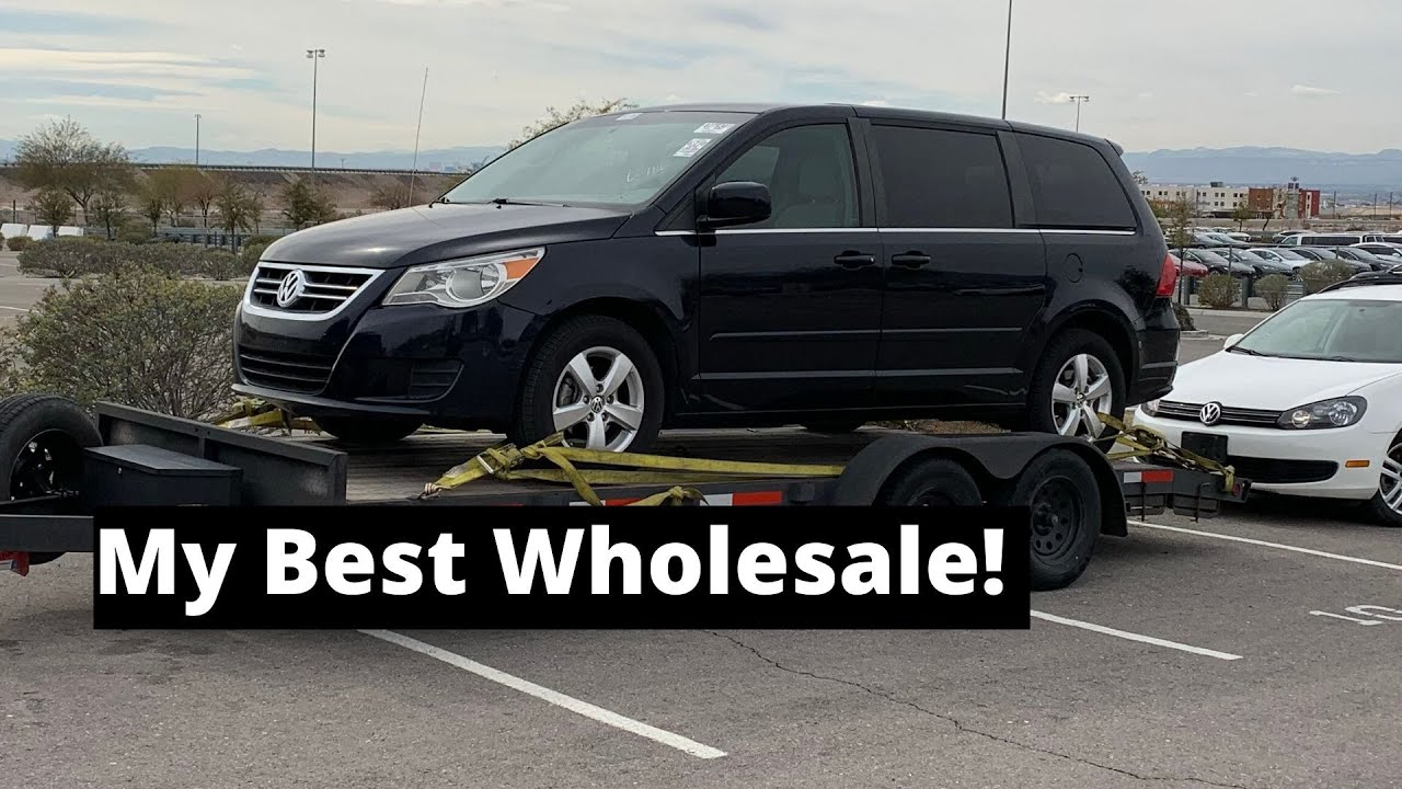 I made BIG MONEY on a VW Routan that nobody wanted!