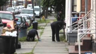 Newburgh shooting scene