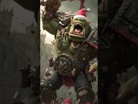 El señor de la Navidad orka y el espíritu del Waaagh