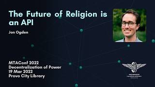 The Future of Religion is an API