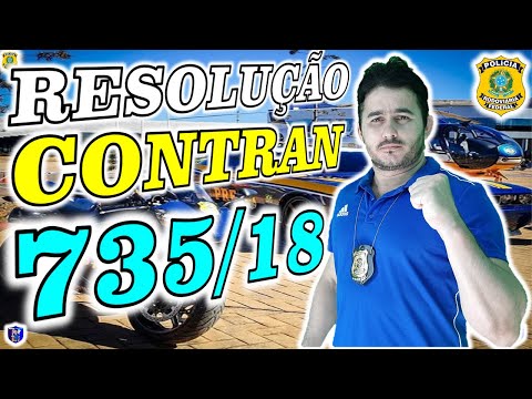 CONTRAN Resolution No. 735/18 Strategic and Outlined - PRF 2021