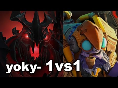 yoky- SF vs Tinker 1vs1 Mid Dota 2