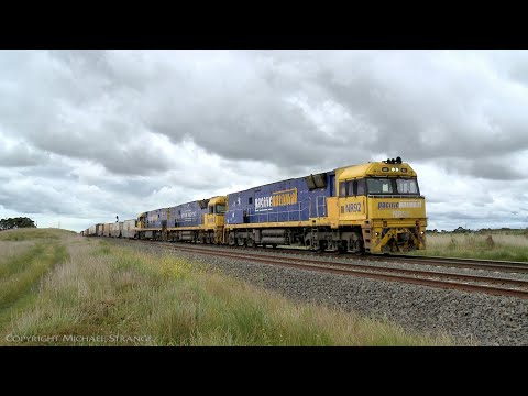 Late Running 6MP1 Pacific National Container Train (15/10/2021) - PoathTV Australian Railways