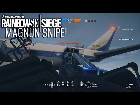 Magnum Snipe! - Ranked + Casual Highlights - Rainbow Six Siege