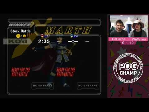 Pog Champ Cambridge Spring W1 [M] - GF - UnHaven vs. Wefferino