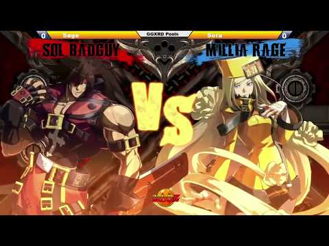 UGBZ - GGXrdR2 - Sage (Sol) vs. Sora no Yakumo (Millia)