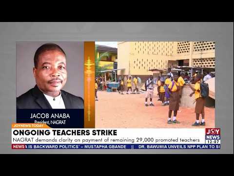 Ongoing Teachers' Strike: NAGRAT demands clarity on payment of remaining 29,000 promoted teachers