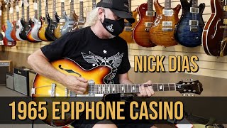 Video thumbnail for 1965 Epiphone Casino | Nick Dias at Norman's Rare Guitars by Normans Rare Guitars