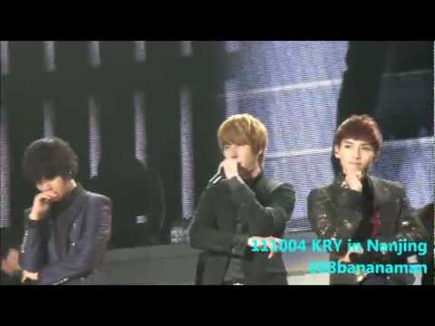 [fancam] 111004 Super Junior - K.R.Y.  CONCERT in Nanjing   『Mr.Simple』