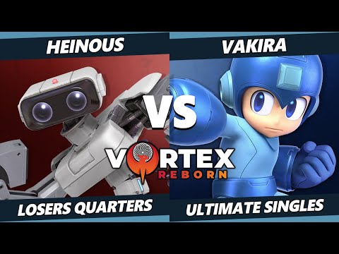 Vortex Legends 13 Losers Quarters - Heinous (ROB) Vs. Vakira (Mega Man) SSBU Ultimate Tournament