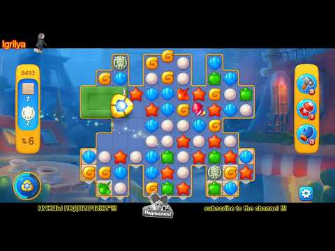 Fishdom level 8491, 8492, 8493, 8494, 8495 / Фишдом уровень 8491, 8492, 8493, 8494, 8495