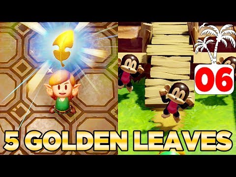 Richard's Golden Leaves & The Slime Key in Link's Awakening Switch - 100% Walkthrough 06