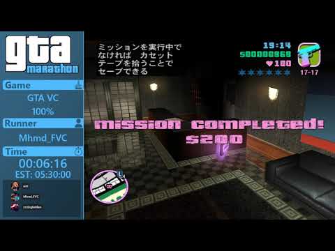 GTAMarathon 2019 - Grand Theft Auto: Vice City - 100% - Mhmd_FVC