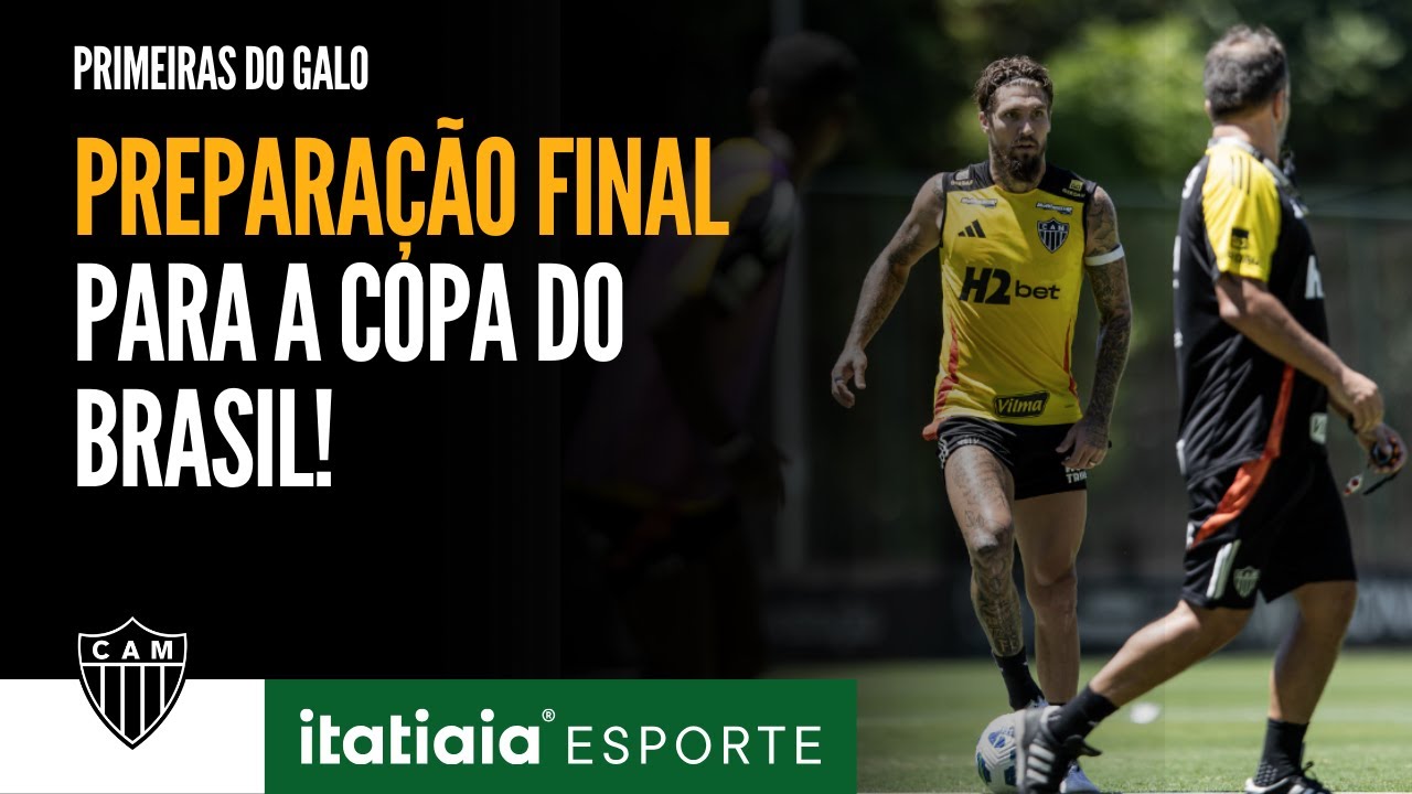 É AMANHÃ! ATLÉTICO ESTÁ NA PREPARAÇÃO FINAL PARA ENFRENTAR O MANAUS NA COPA DO BRASIL