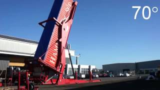 preview picture of video 'A Ward, MiTilt scaricatore container 40 ft'